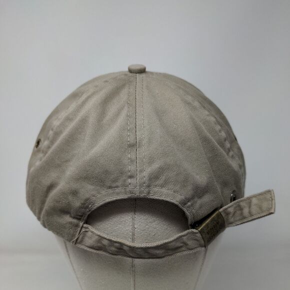 Doc Popcorn Slideback Hat Tan One Size Embroidered Port & Company - Picture 5 of 10